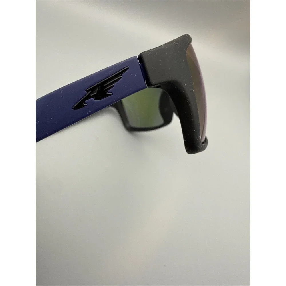 ARNETTE AUTHENTIC BOILER 61-15 BLUE/BLACK SUNGLASSES 4207–2368/4V POLARIZED LENS